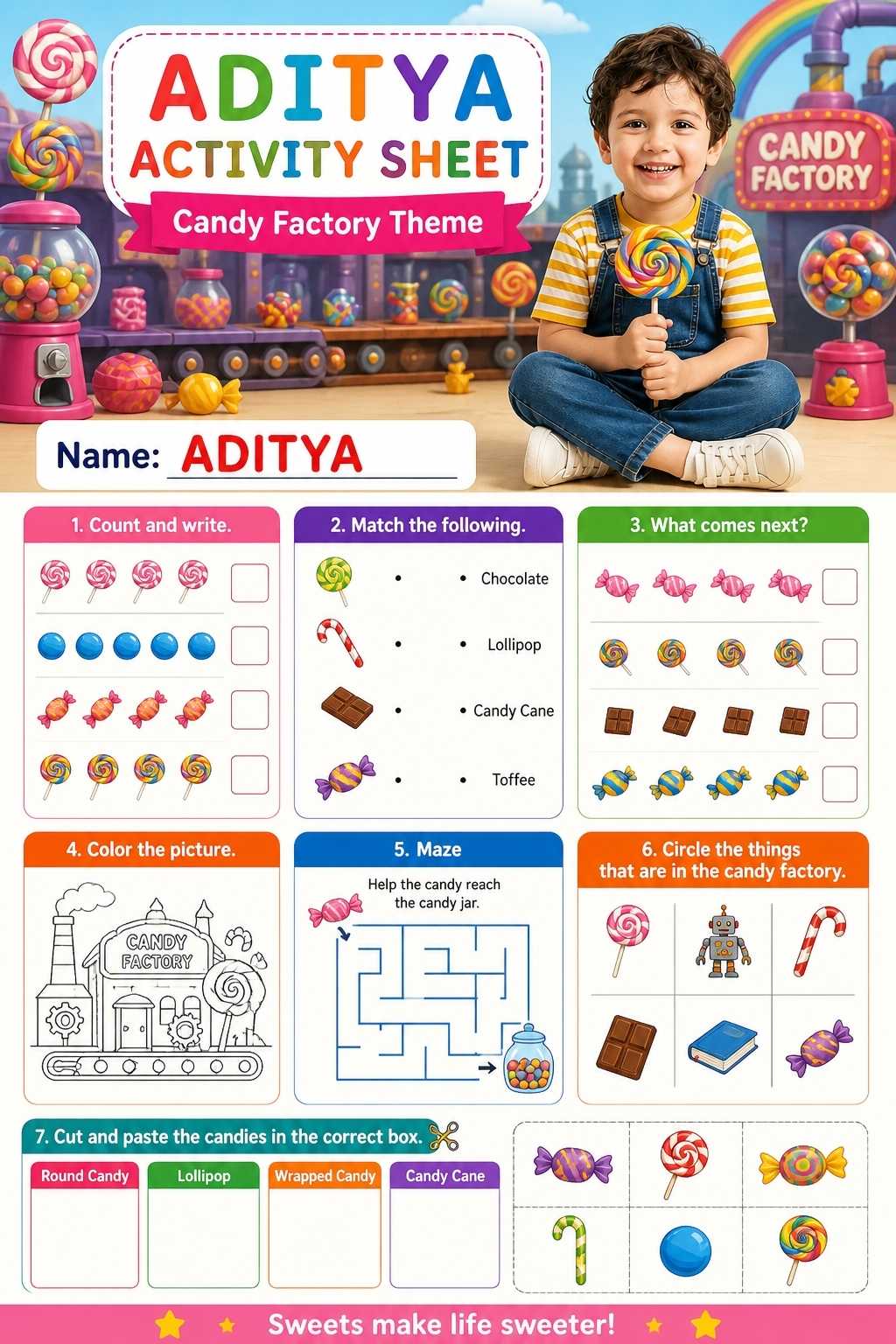 Activity Sheet 125