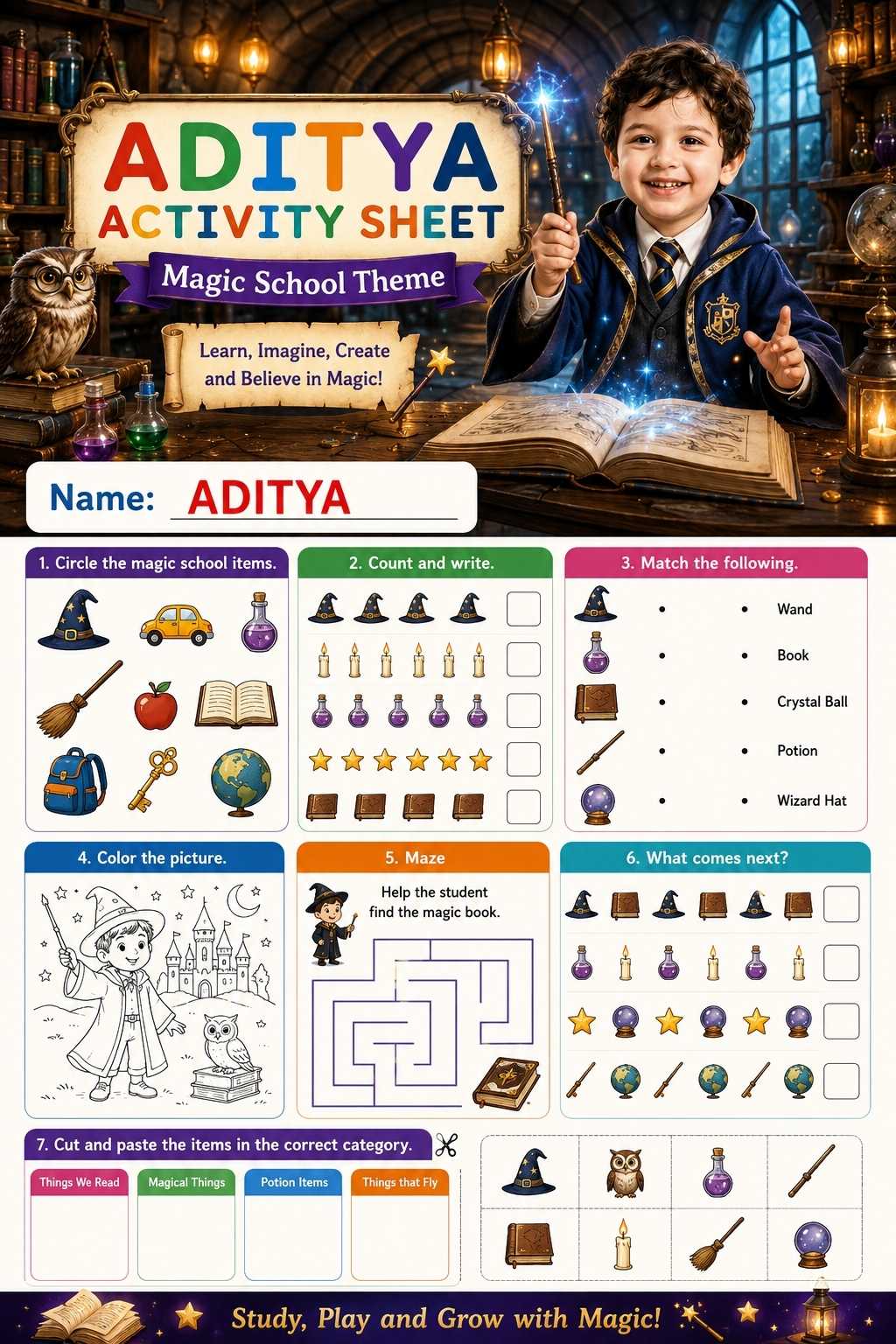 Activity Sheet 134